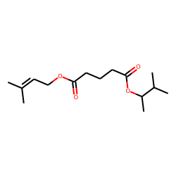 Glutaric acid, 3-methylbut-2-en-1-yl 3-methylbut-2-yl ester