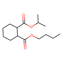 1,2-Cyclohexanedicarboxylic acid, butyl isopropyl ester