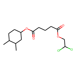 Glutaric acid, 3,4-dimethylcyclohexyl 2,2-dichloroethyl ester