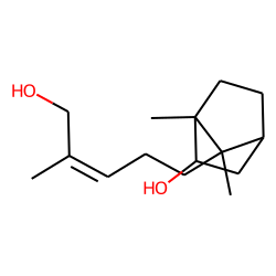 (1S,2R,4S,7R)-7-((E)-5-Hydroxy-4-methylpent-3-en-1-yl)-1,7-dimethylbicyclo[2.2.1]heptan-2-ol