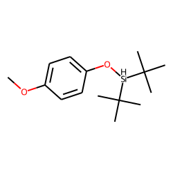 1-Di(tert-butyl)silyloxy-4-methoxybenzene