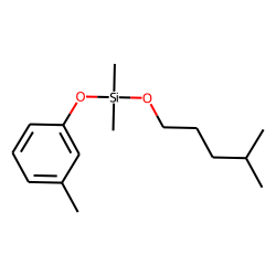 Silane, dimethyl(3-methylphenoxy)isohexyloxy-