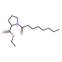 L-Proline, N-octanoyl-, ethyl ester