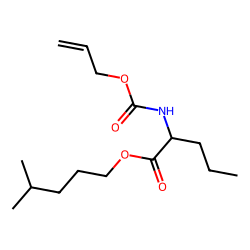L-Norvaline, N-allyloxycarbonyl-, isohexyl ester