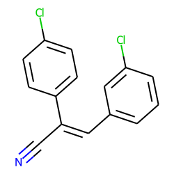 m-Chlorobenzylidene-p-chlorophenylacetonitrile