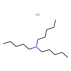 Triamylamine, hydrochloride