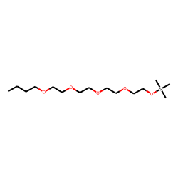 Tetraethylene glycol, butyl ether, TMS