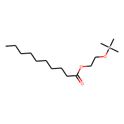 1-Decanoylethanediol, TMS