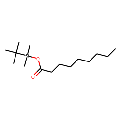 Nonanoic acid, tert-butyldimethylsilyl ester
