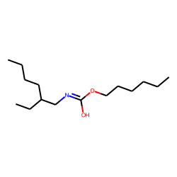 Carbonic acid, monoamide, N-2-ethylhexyl-, hexyl ester
