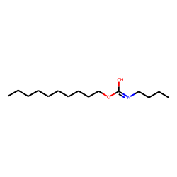 Carbonic acid, monoamide, N-butyl-, decyl ester