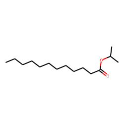 Dodecanoic acid, 1-methylethyl ester