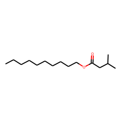 Isovaleric acid, decyl ester