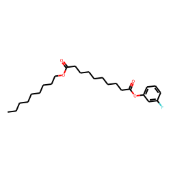 Sebacic acid, 3-fluorophenyl nonyl ester