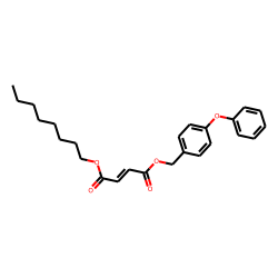 Fumaric acid, octyl 4-phenoxybenzyl ester
