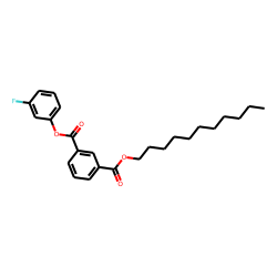 Isophthalic acid, 3-fluorophenyl undecyl ester