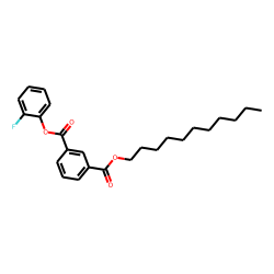 Isophthalic acid, 2-fluorophenyl undecyl ester