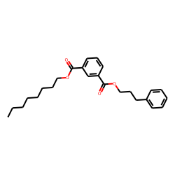 Isophthalic acid, octyl 3-phenylpropyl ester