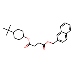 Succinic acid, naphth-2-ylmethyl trans-4-tert-butylcyclohexyl ester