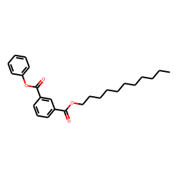 Isophthalic acid, phenyl undecyl ester