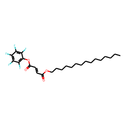 Fumaric acid, pentadecyl pentafluorophenyl ester