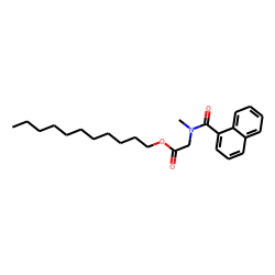 Sarcosine, N-(1-naphthoyl)-, undecyl ester
