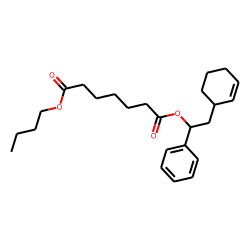 Pimelic acid, butyl (2-(cyclohexenyl-3)-1-phenyl)ethyl ester