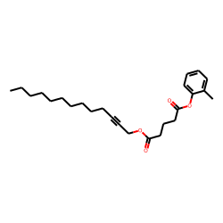 Glutaric acid, tridec-2-yn-1-yl 2-methylphenyl ester