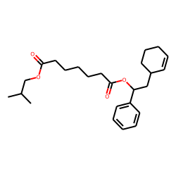 Pimelic acid, (2-(cyclohexenyl-3)-1-phenyl)ethyl isobutyl ester