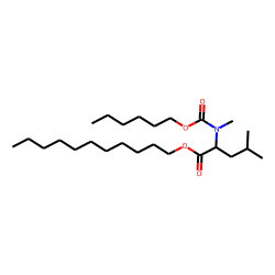 L-Leucine, N-methyl-N-(hexyloxycarbonyl)-, undecyl ester