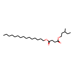 Succinic acid, 3-methylpentyl pentadecyl ester