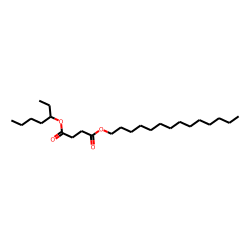 Succinic acid, 3-heptyl tetradecyl ester