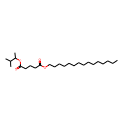 Glutaric acid, 3-methylbut-2-yl pentadecyl ester