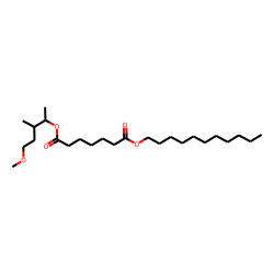 Pimelic acid, 5-methoxy-3-methylpent-2-yl undecyl ester