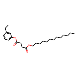 Succinic acid, 3-ethylphenyl tridecyl ester