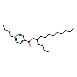4-Butylbenzoic acid, 5-tetradecyl ester