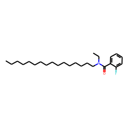 Benzamide, 2-fluoro-N-ethyl-N-hexadecyl-