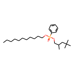 Phenylphosphonic acid, 2,4,4-trimethylpentyl undecyl ester