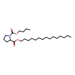 D-Proline, N-butoxycarbonyl-, pentadecyl ester