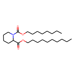 Pipecolic acid, N-octyloxycarbonyl-, decyl ester