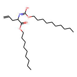2-Aminopent-4-enoic acid, N-decyloxycarbonyl-, nonyl ester