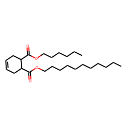 cis-Cyclohex-4-en-1,2-dicarboxylic acid, hexyl undecyl ester
