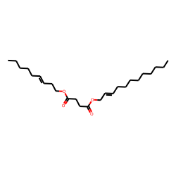 Succinic acid, dodec-2-en-1-yl non-3-en-1-yl ester