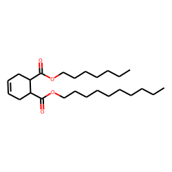 cis-Cyclohex-4-en-1,2-dicarboxylic acid, decyl heptyl ester