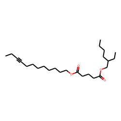 Glutaric acid, 2-ethylhexyl dodec-9-yn-1-yl ester