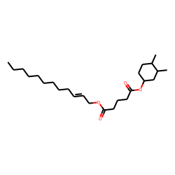 Glutaric acid, 3,4-dimethylcyclohexyl dodec-2-en-1-yl ester