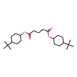 Glutaric acid, di(trans-4-tert-butylcyclohexyl) ester