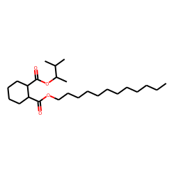 1,2-Cyclohexanedicarboxylic acid, dodecyl 3-methylbut-2-yl ester