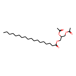 Octadecanoic acid, 2,3-bis(acetyloxy)propyl ester