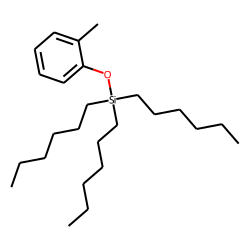1-Methyl-2-trihexylsilyloxybenzene